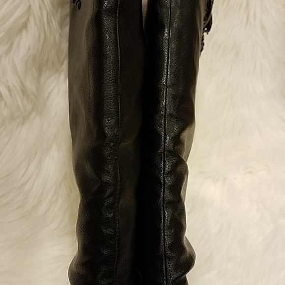 **SOLD**Torrid Knee High Black Boots Sz 8 - Picture 8 of 8